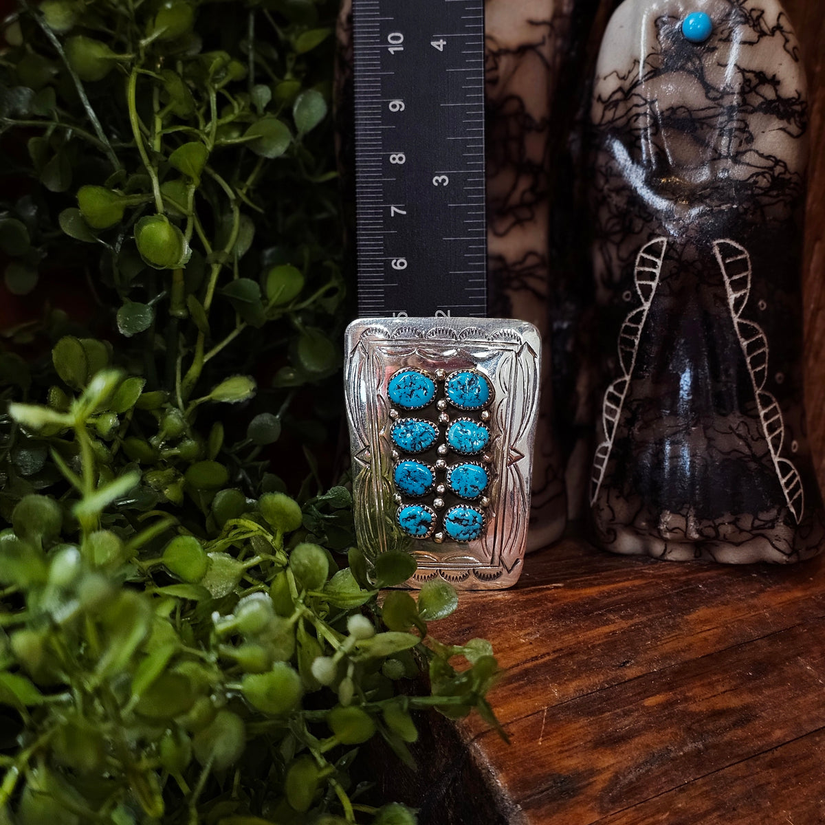 Sleeping Beauty Turquoise Bolo Tie