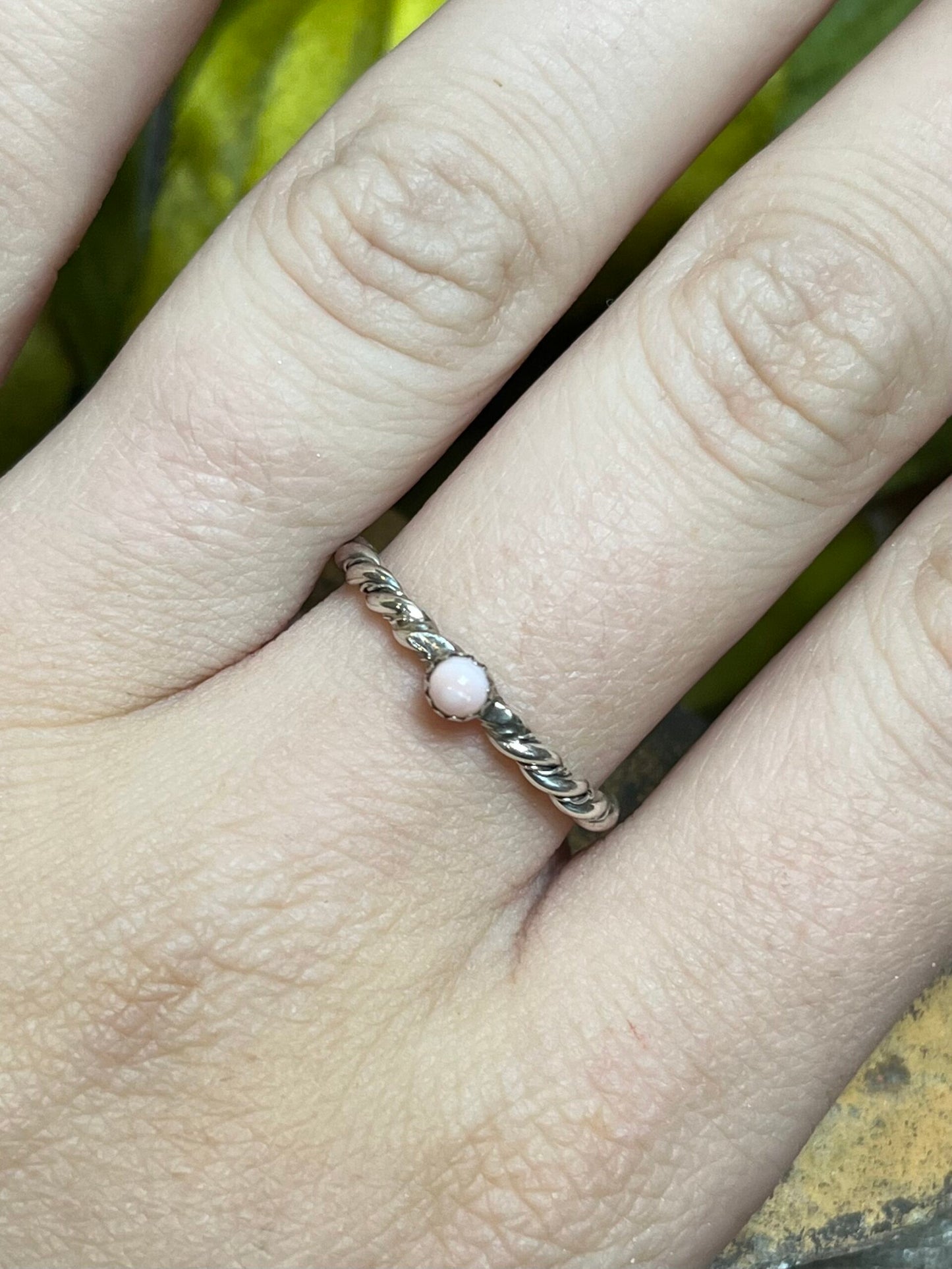 Pink Conch Ring - Various Sizes