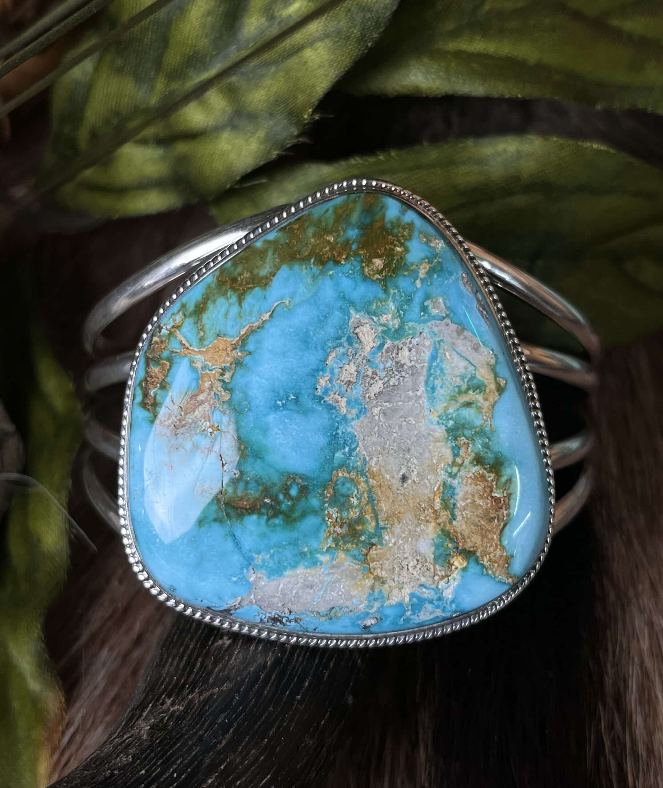 Pilot Mountain Turquoise Bracelet – Dakota Sky Stone