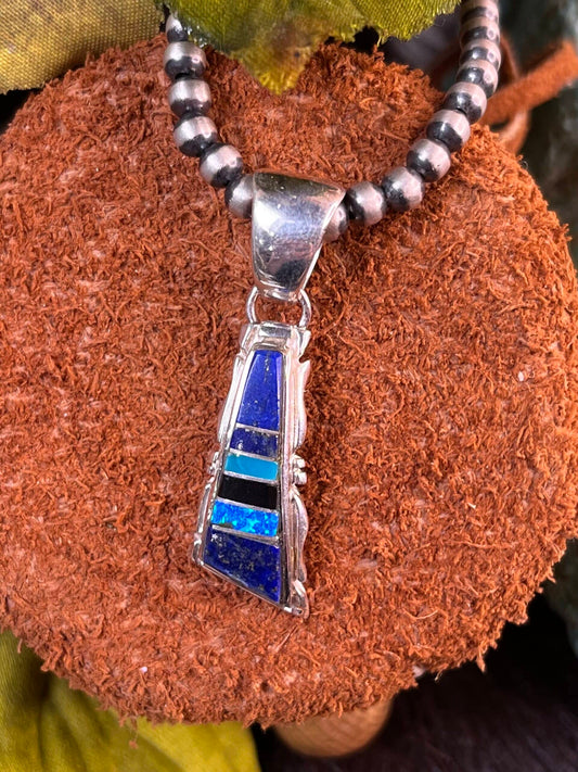 Zuni Inlay Necklace