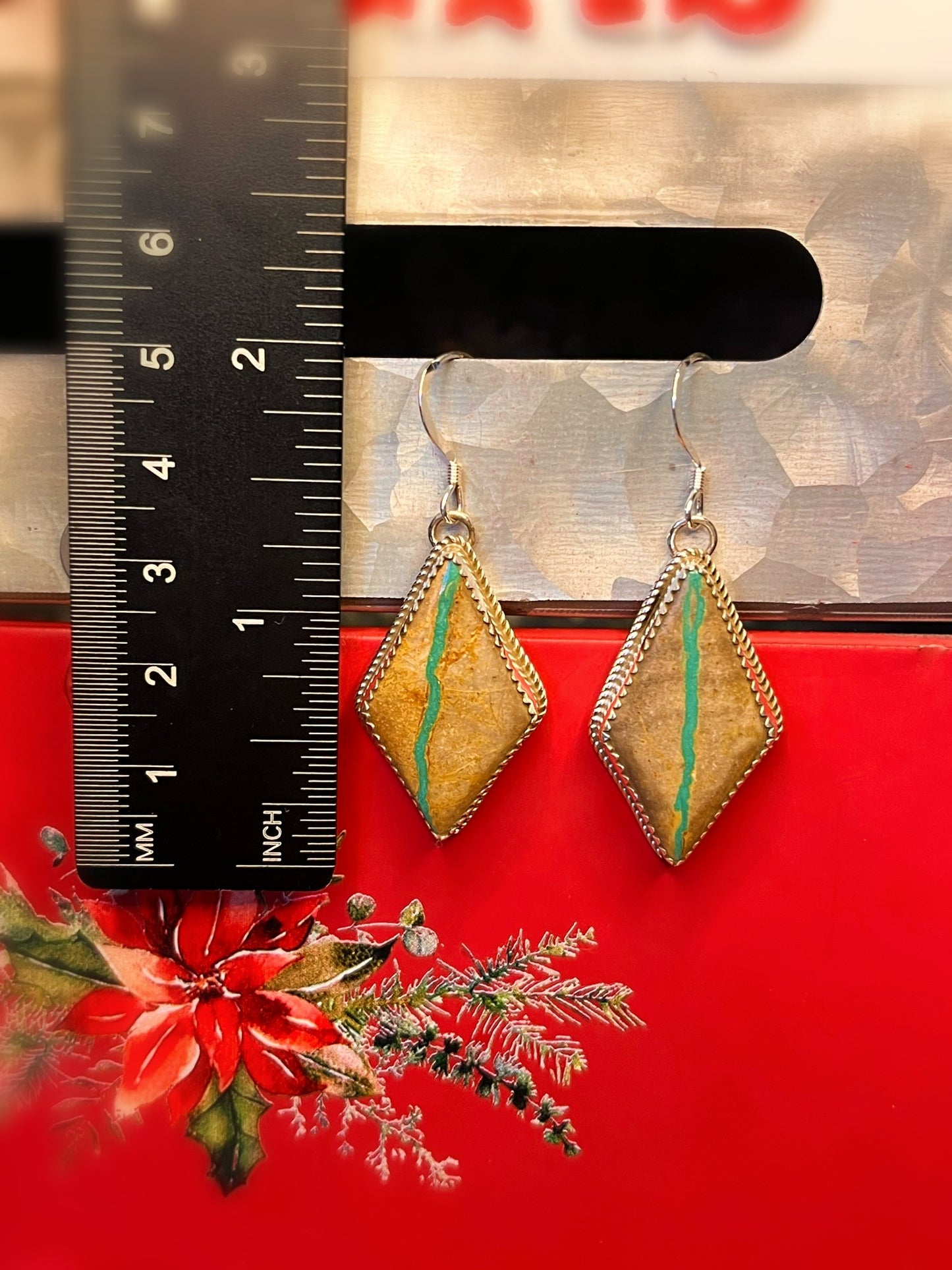 Boulder Turquoise Earrings