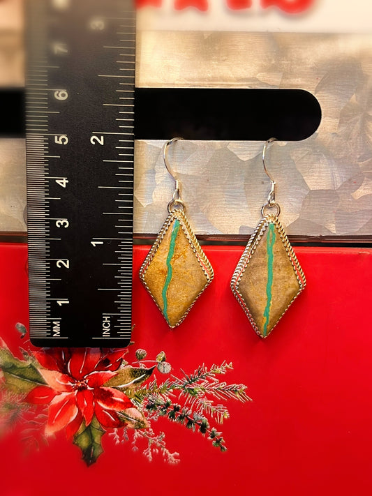 Boulder Turquoise Earrings