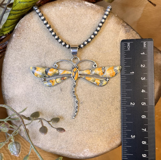 Bumble Bee Jasper Necklace