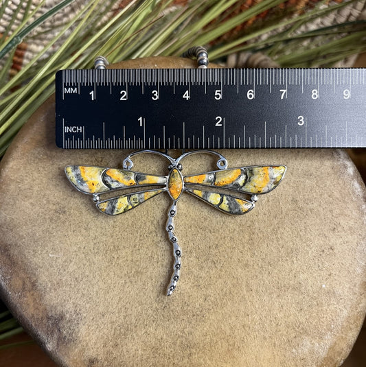Bumble Bee Jasper Necklace