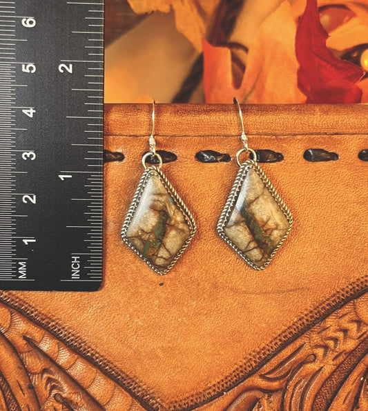 Boulder Turquoise Earrings