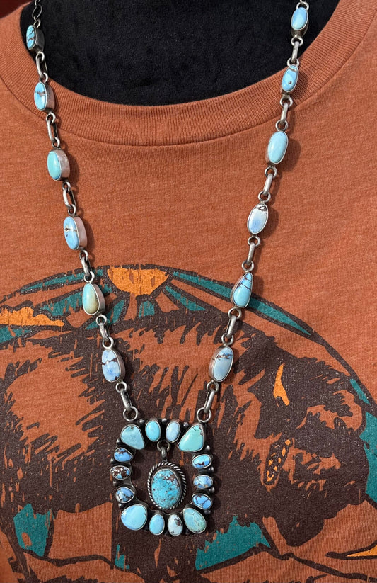 Golden Hills Turquoise Necklace