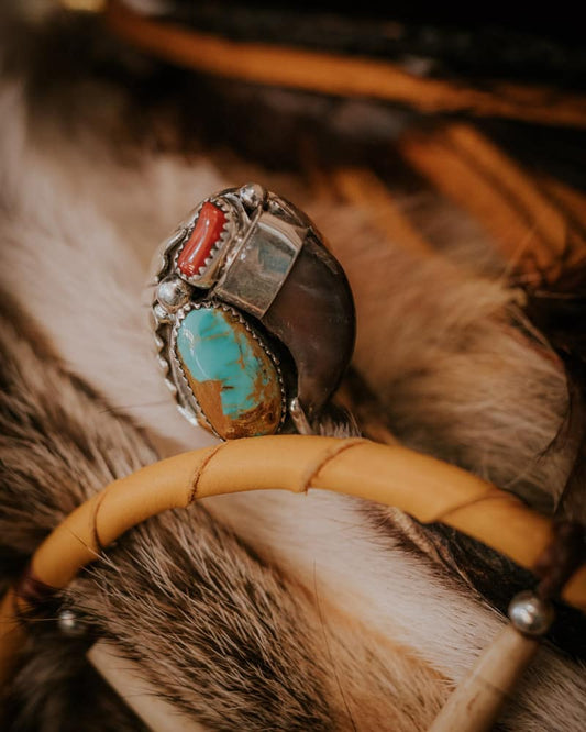 Coral Ring Sz. 10