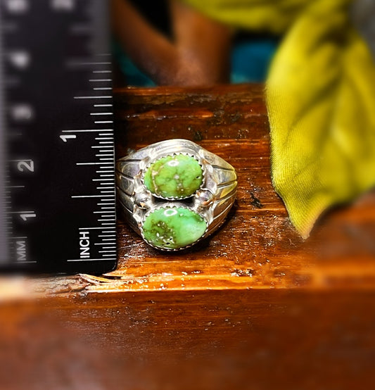 Emerald Valley Turquoise Ring Sz. 15