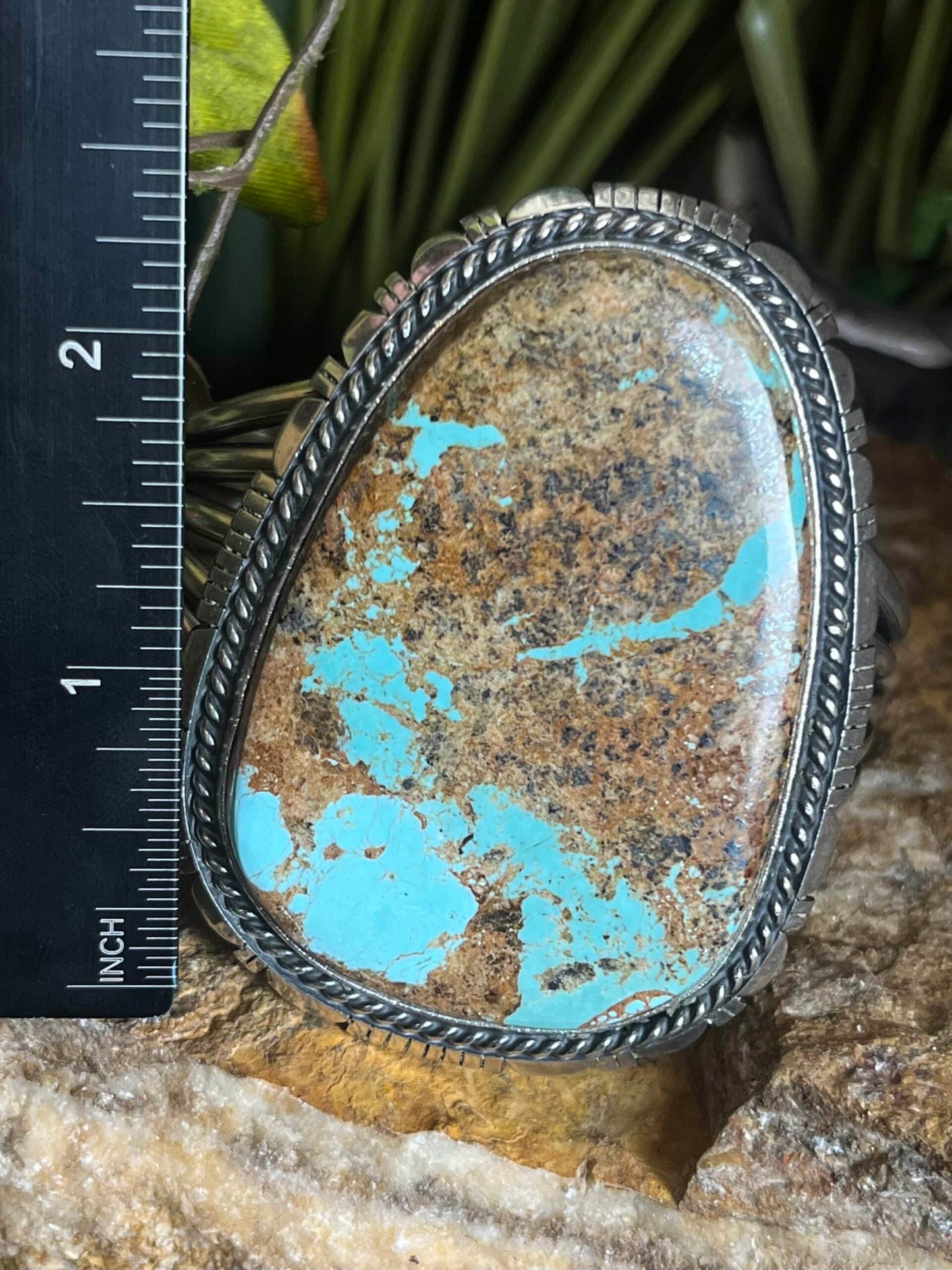 Number 8 Turquoise Bracelet