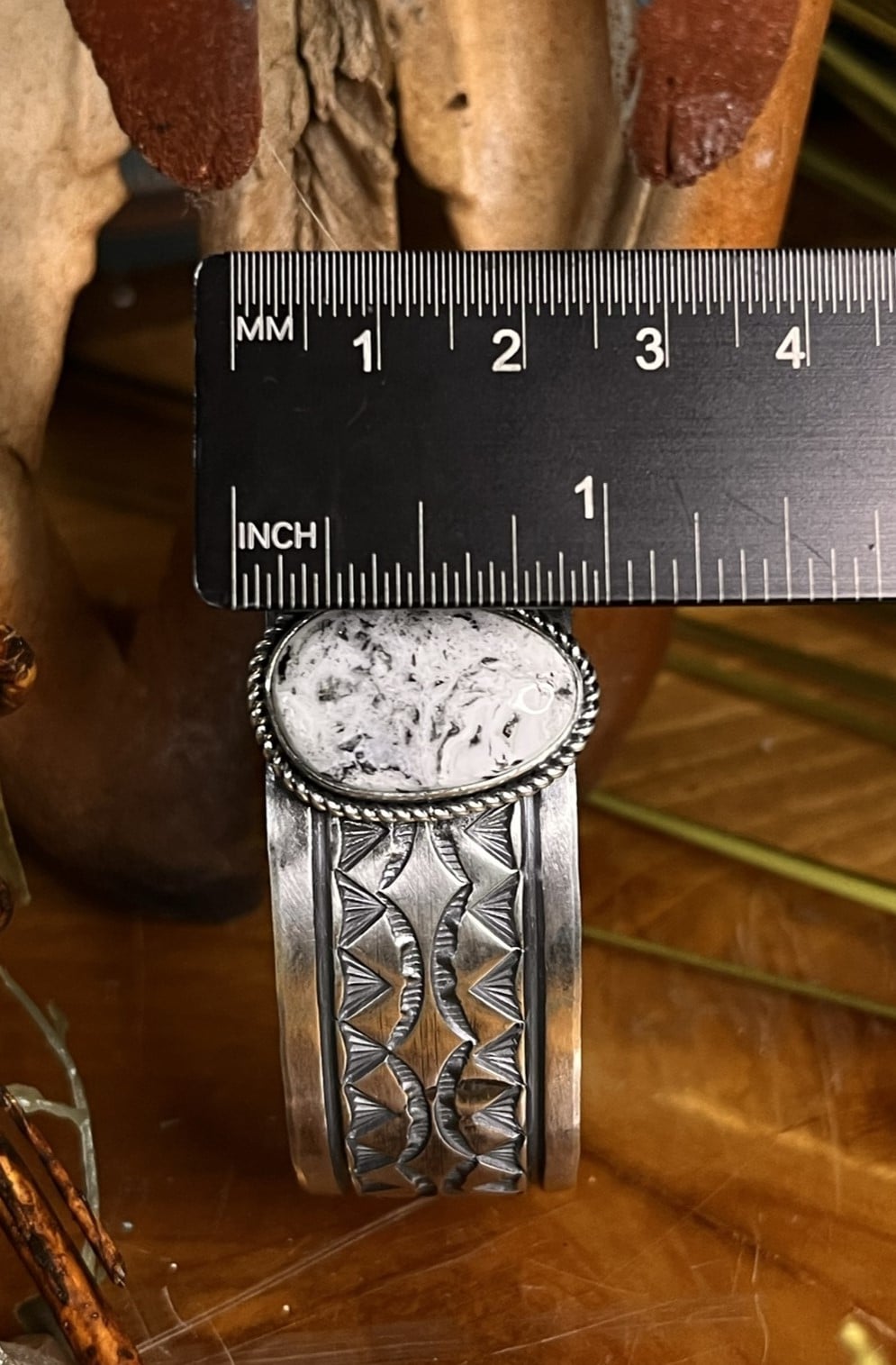 White Buffalo Bracelet