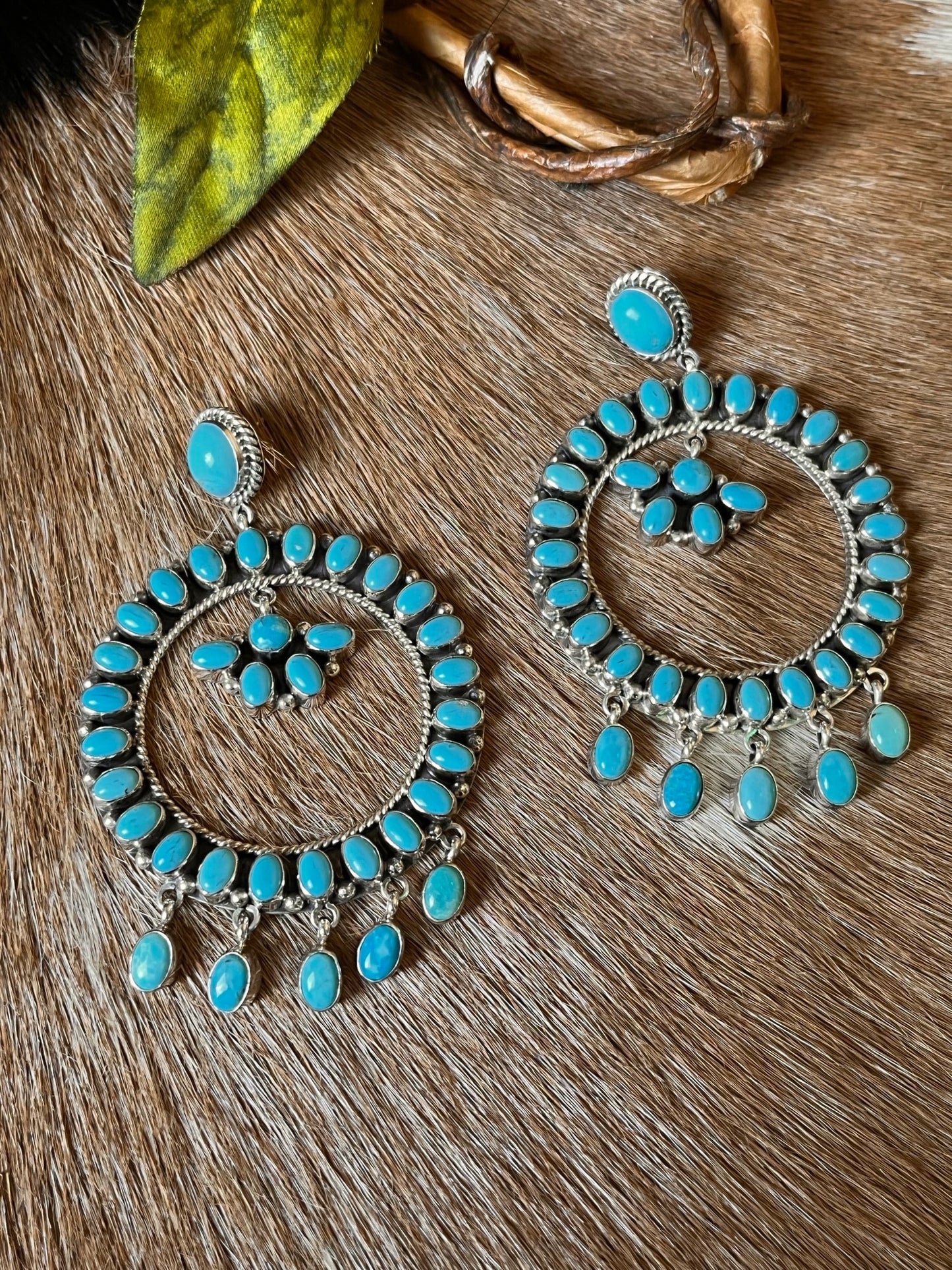 Kingman Turquoise Earrings