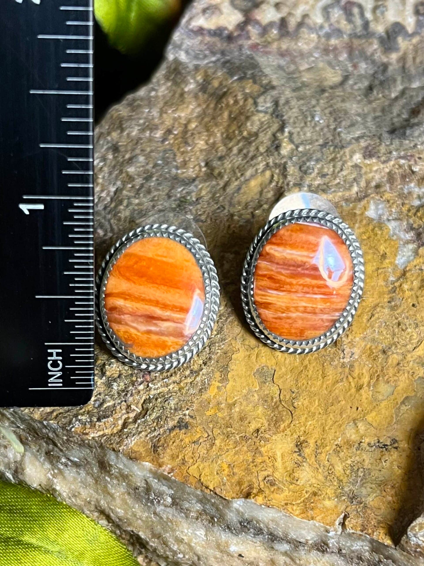 Spiny Oyster Earrings