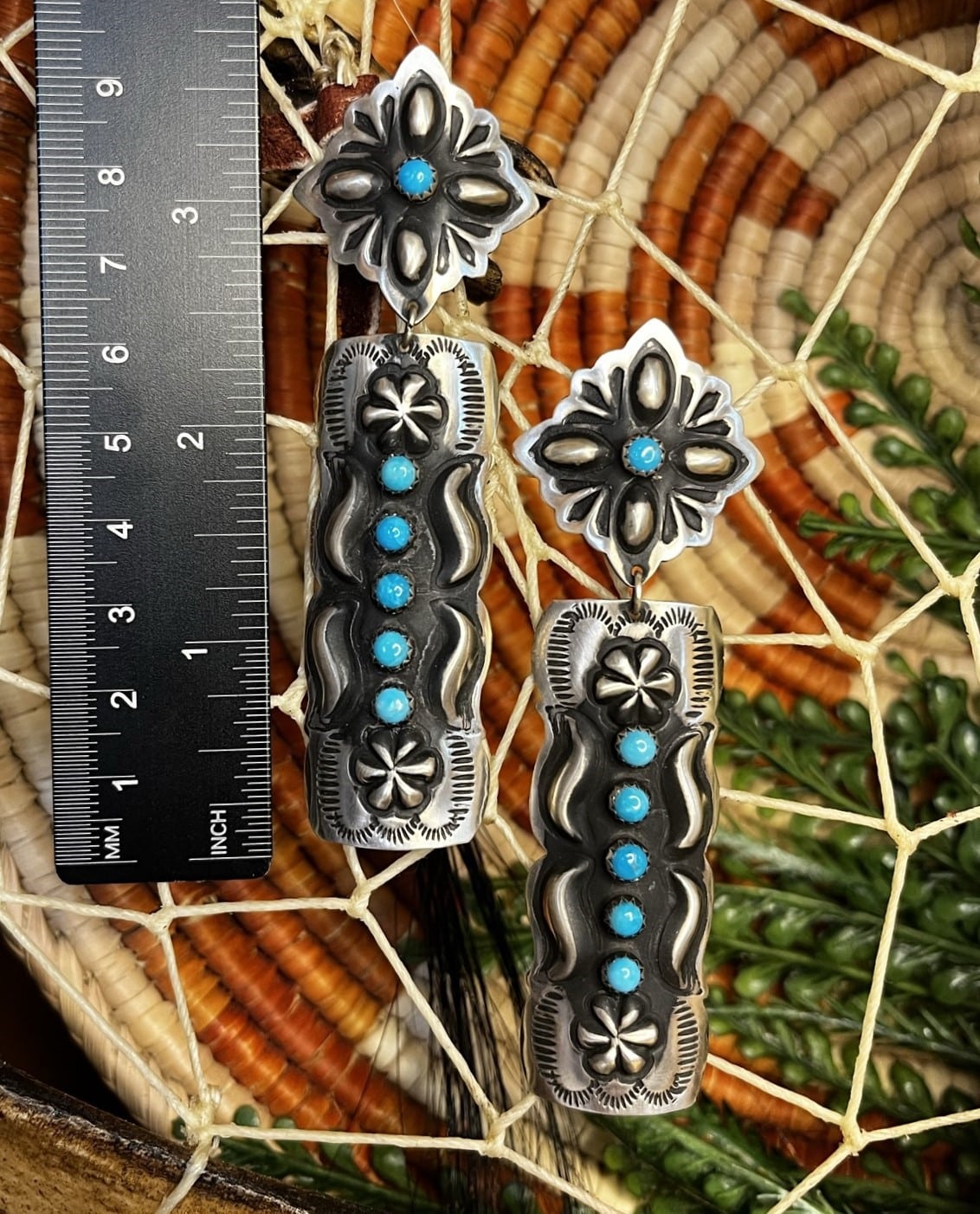 Kingman Turquoise Earrings