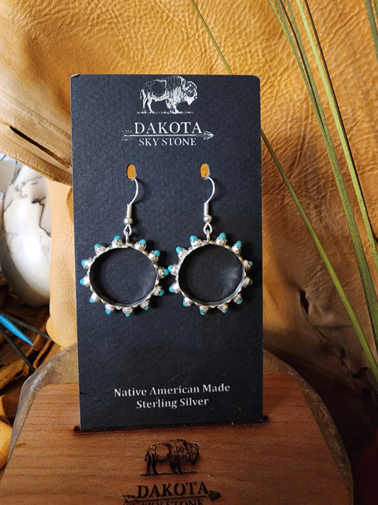 Pilot Mountain Turquoise Earrings