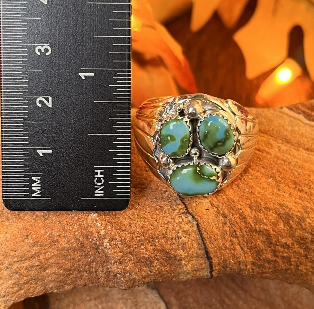 Sierra Nevada Turquoise Ring Sz. 15