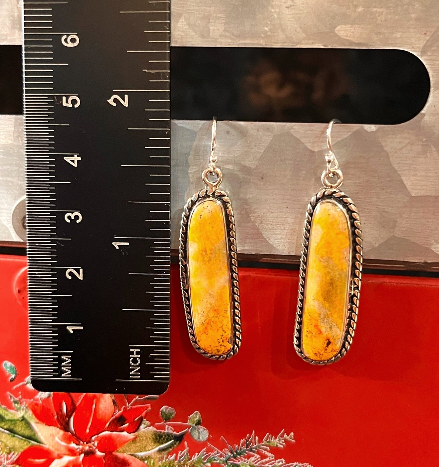 Bumble Bee Jasper Earrings