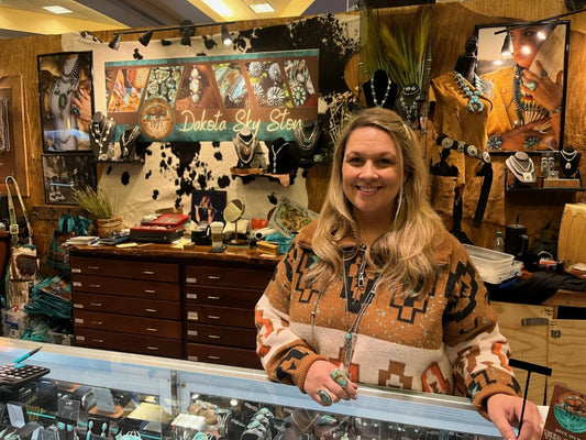 Authentic Turquoise Treasures - Unveiling Generations of Tradition Behind Dakota Sky Stone