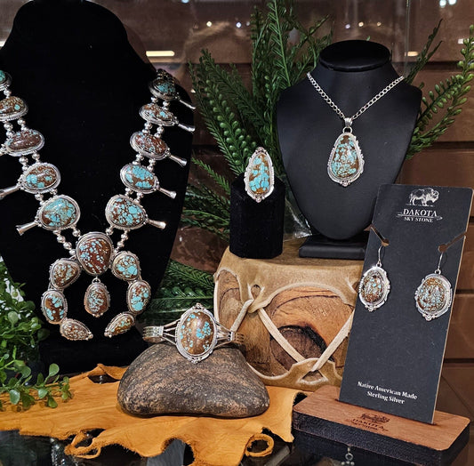 Number 8 Turquoise Set