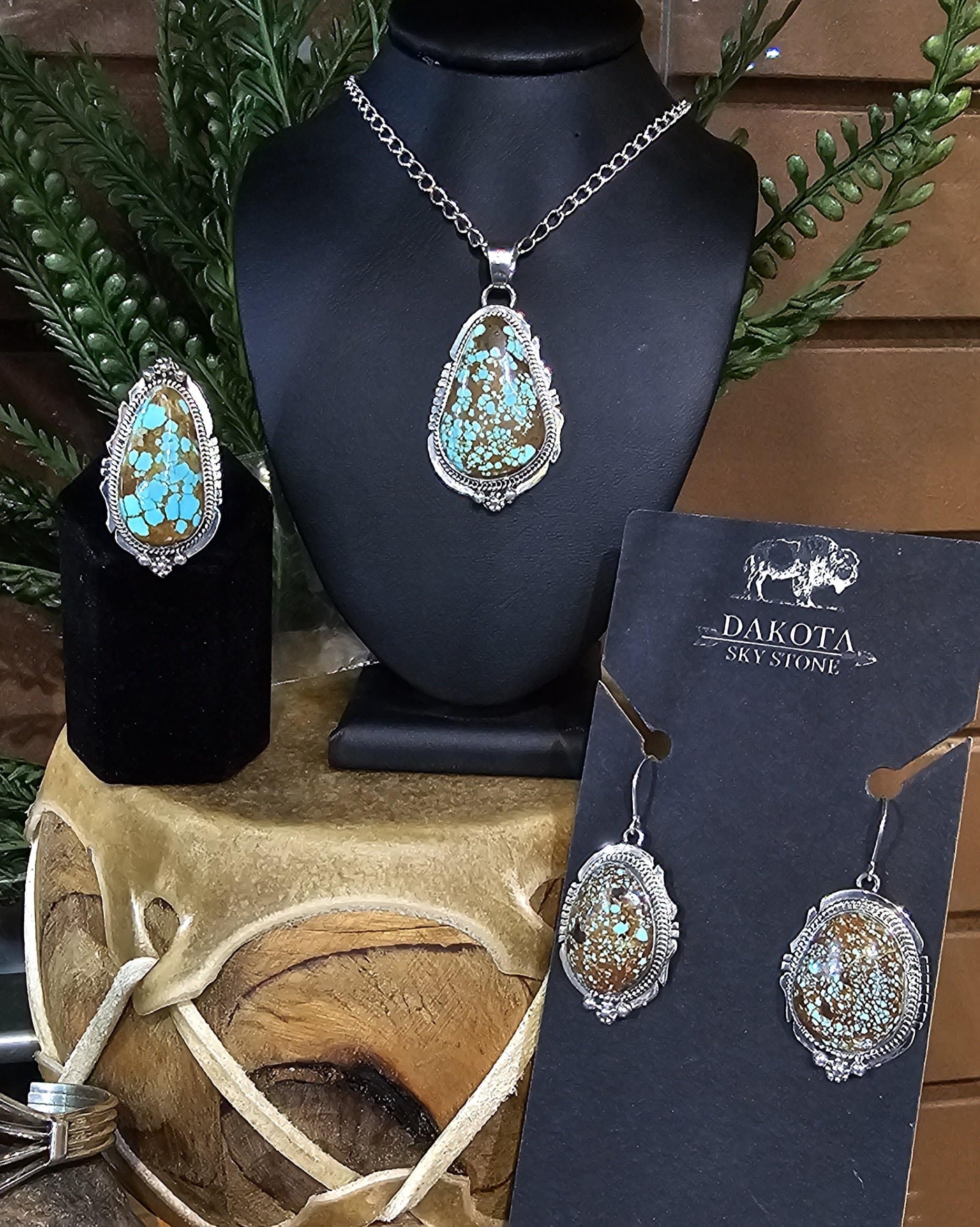 Number 8 Turquoise Set