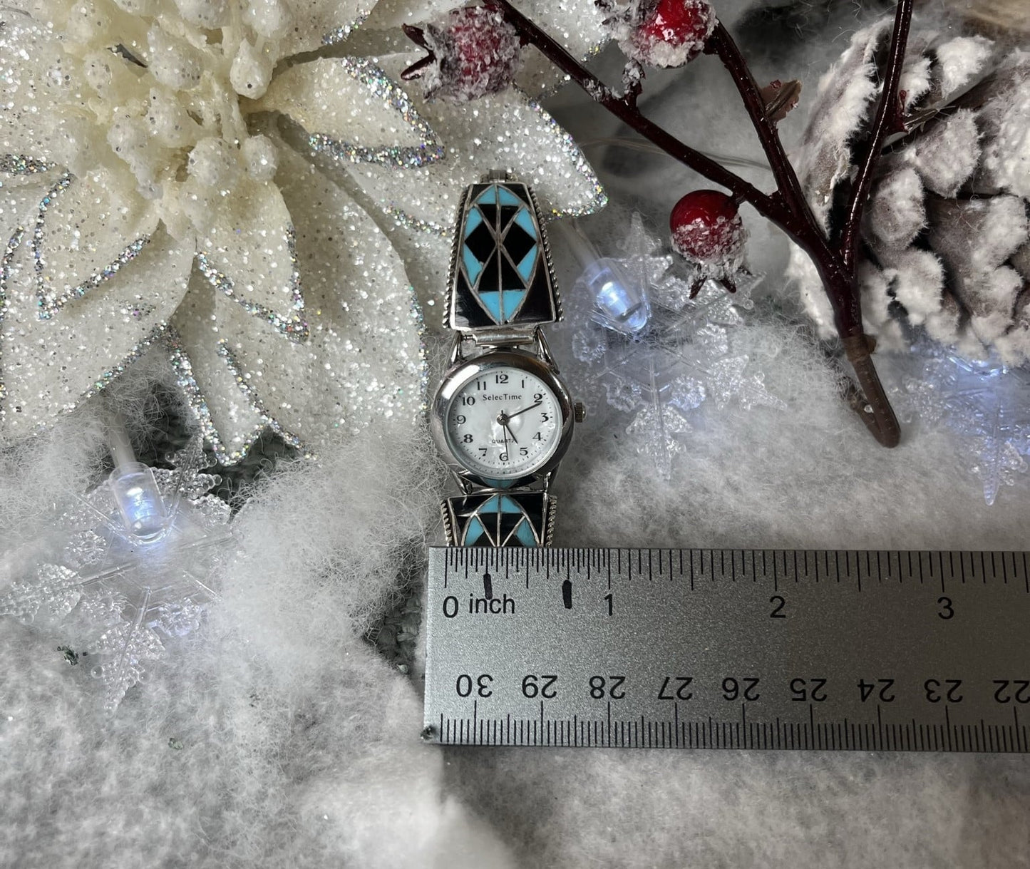 Zuni Inlay Watch