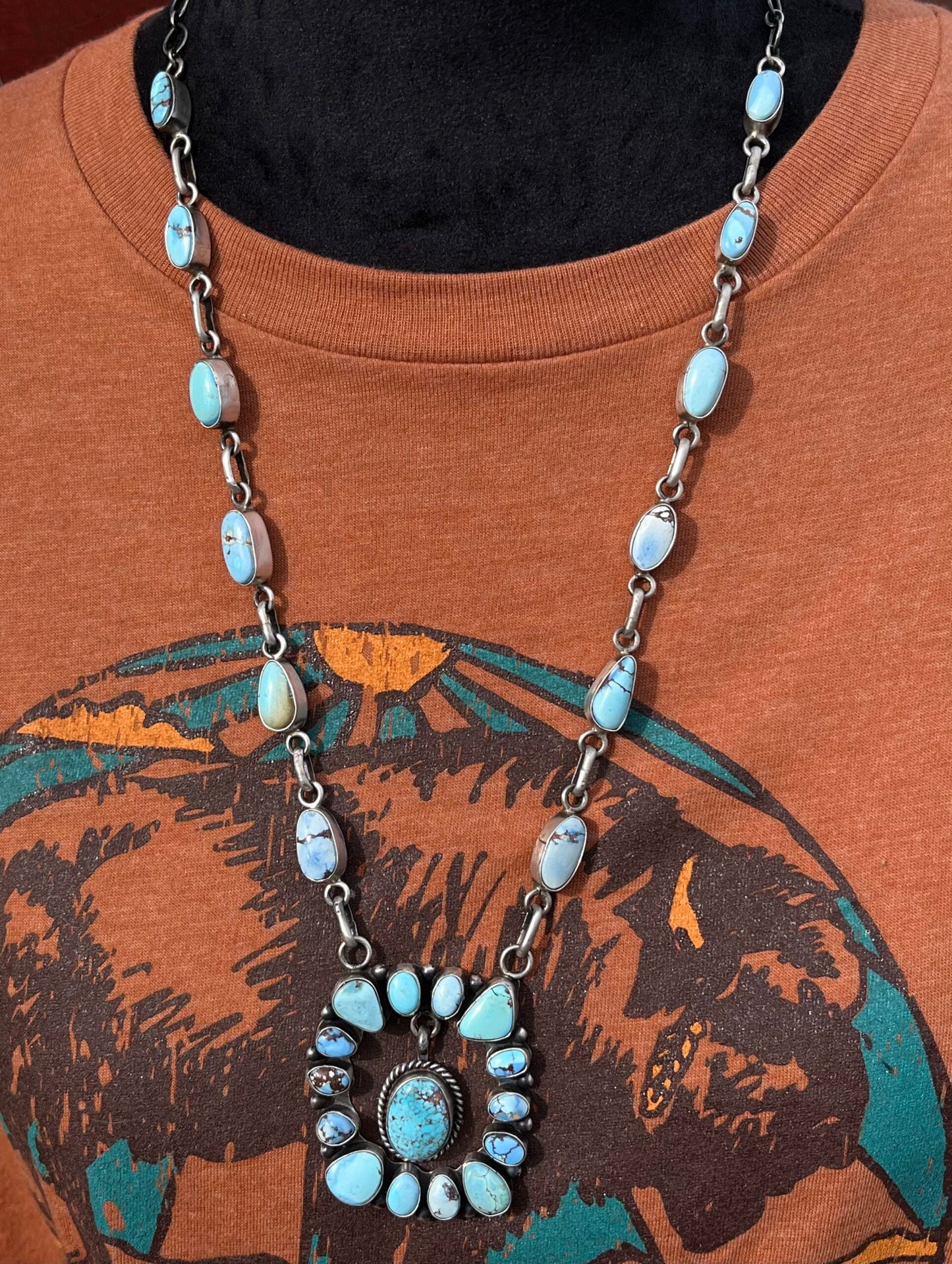Golden Hills Turquoise Necklace