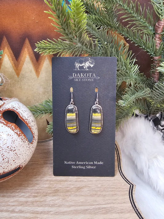 Bumble Bee Jasper Earrings