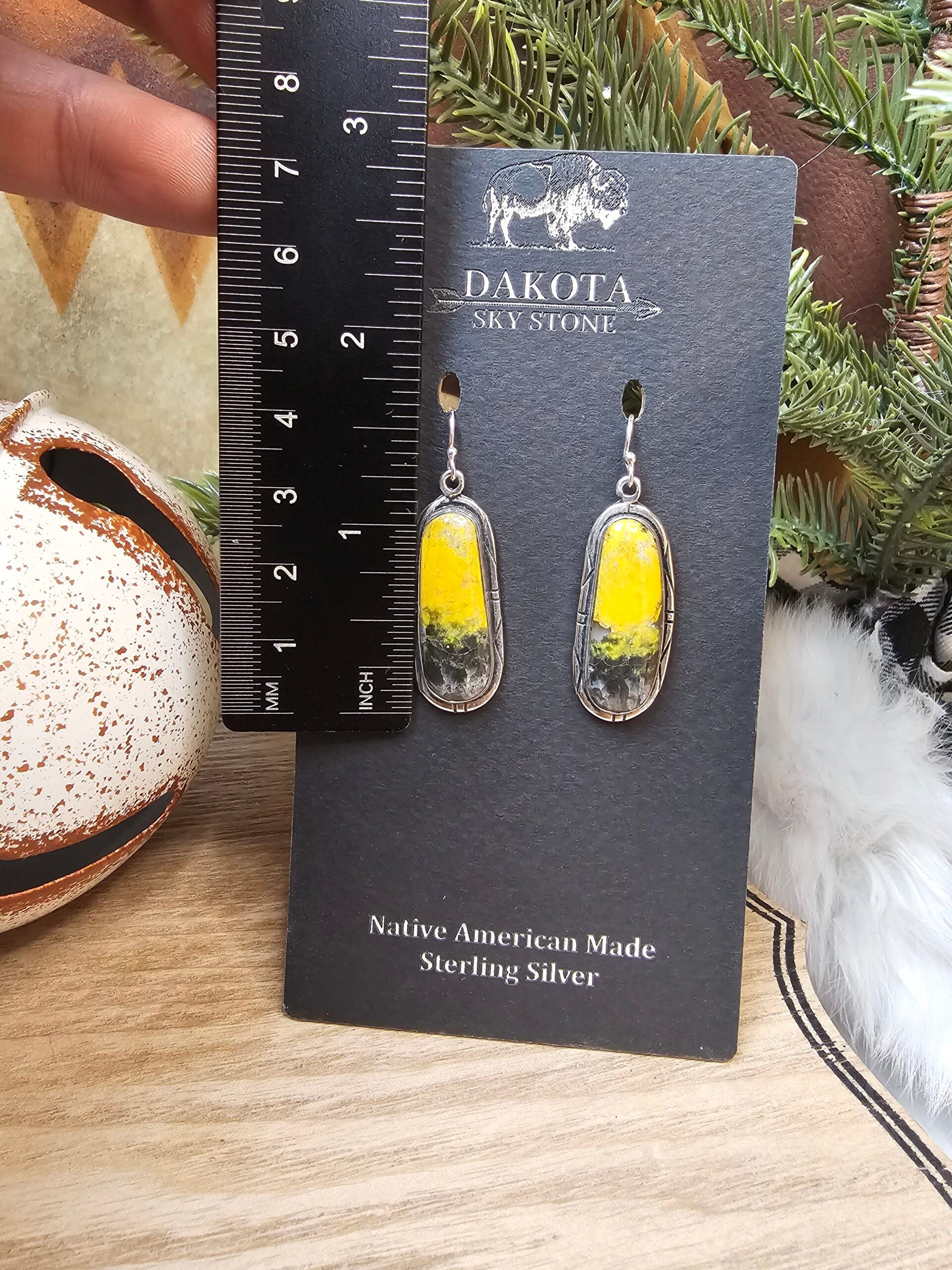 Bumble Bee Jasper Earrings