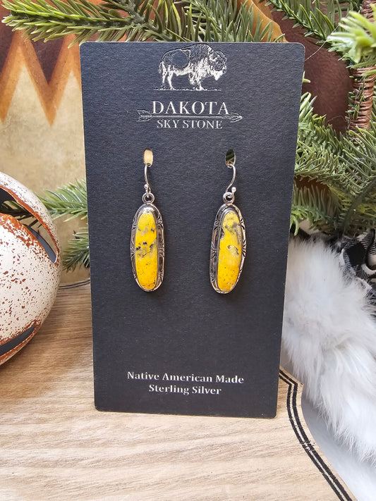Bumble Bee Jasper Earrings