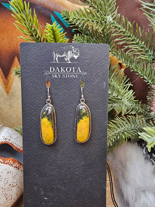 Bumble Bee Jasper Earrings