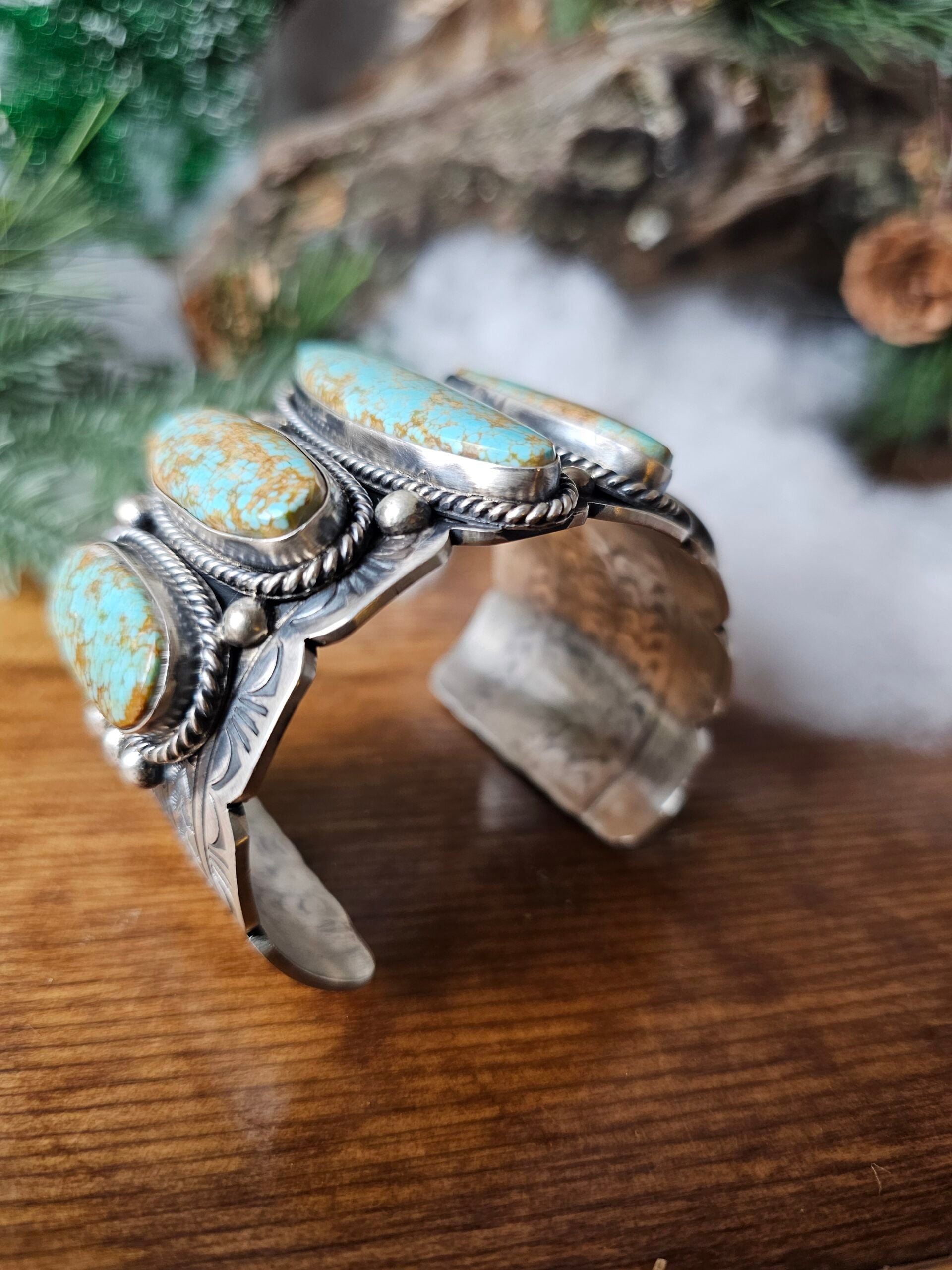 Number 8 Turquoise Bracelet