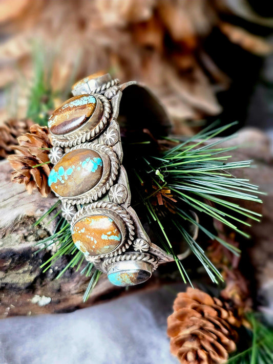 Number 8 Turquoise Bracelet