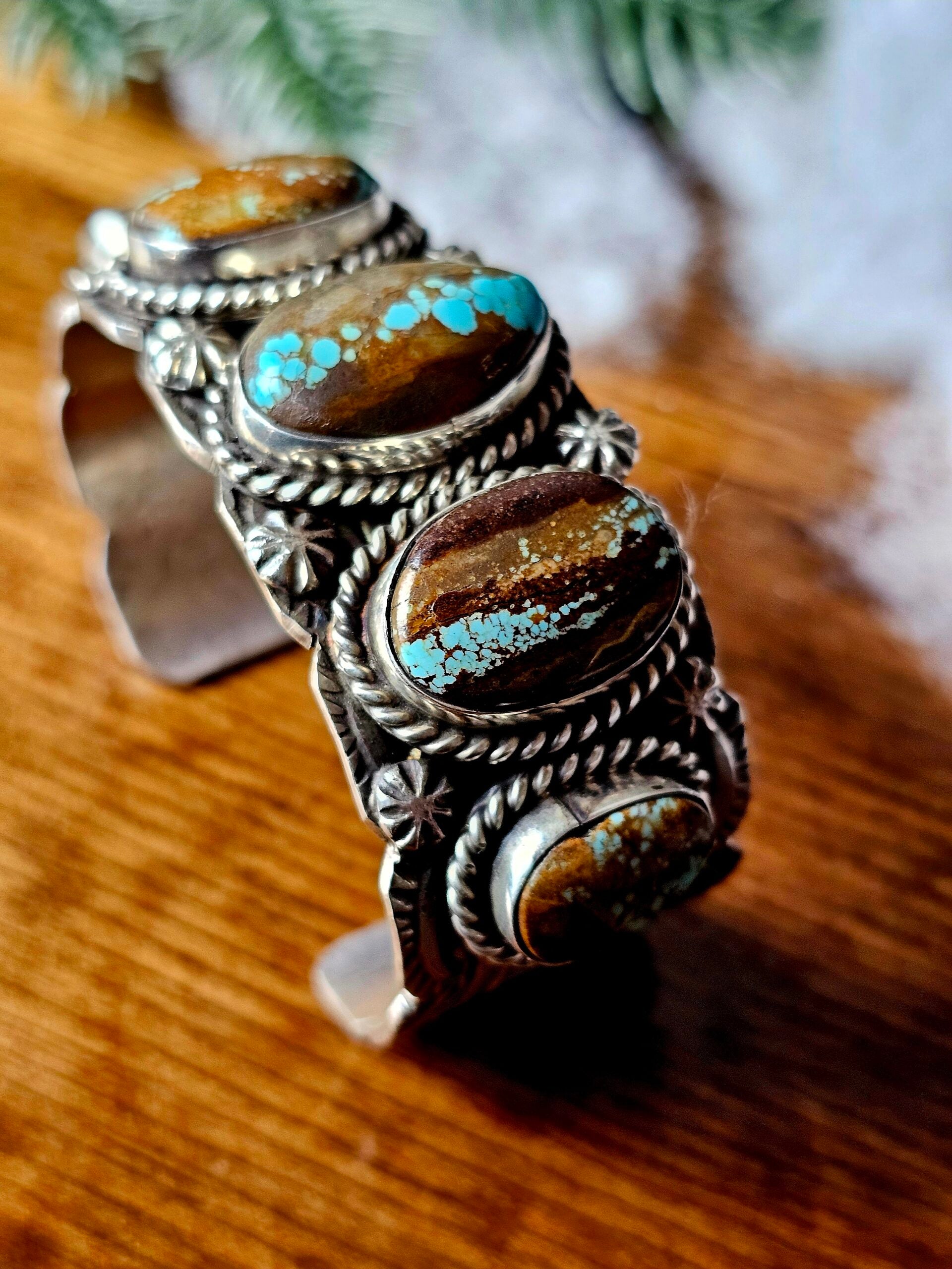 Number 8 Turquoise Bracelet
