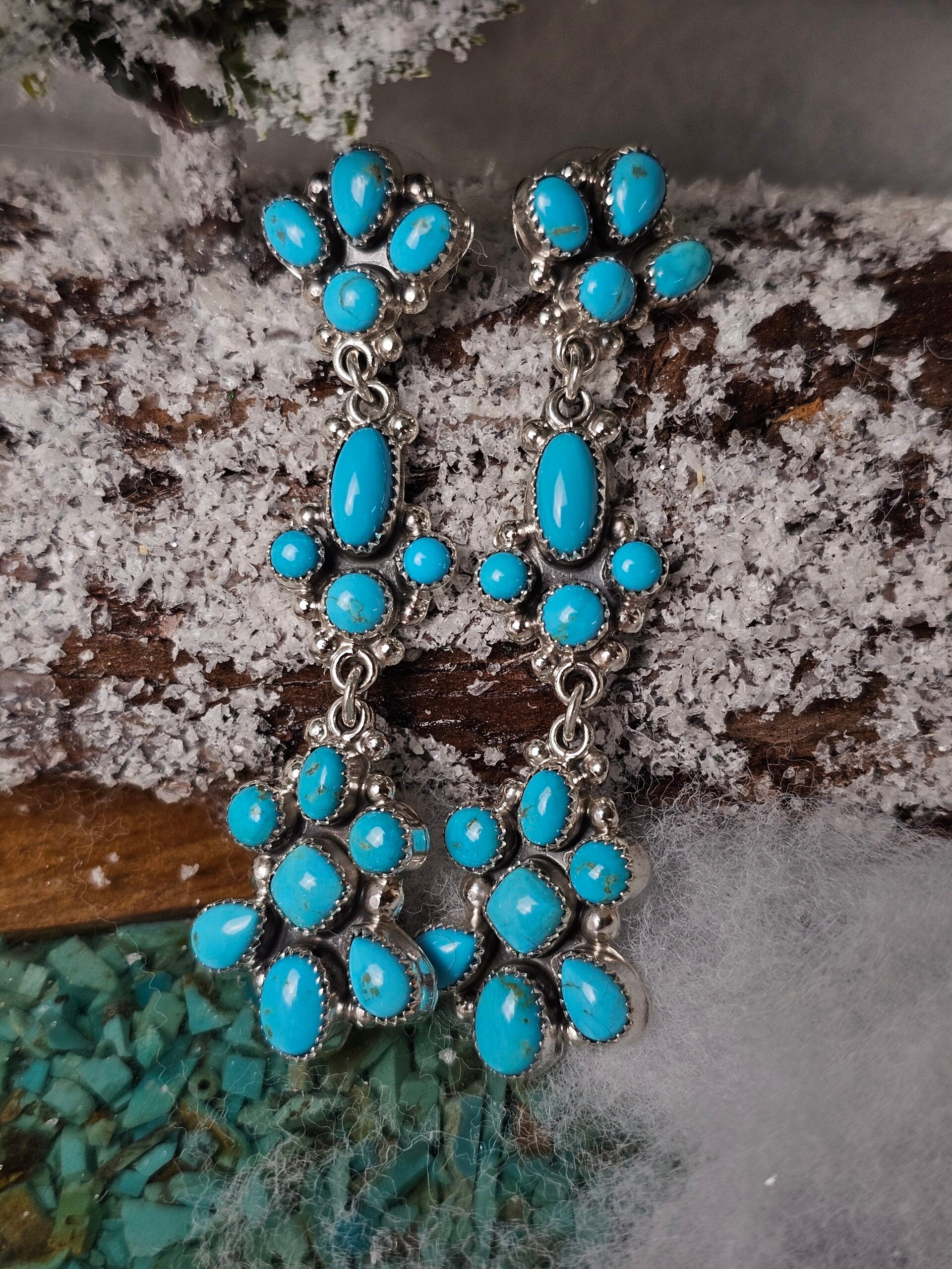 Kingman Turquoise Earrings