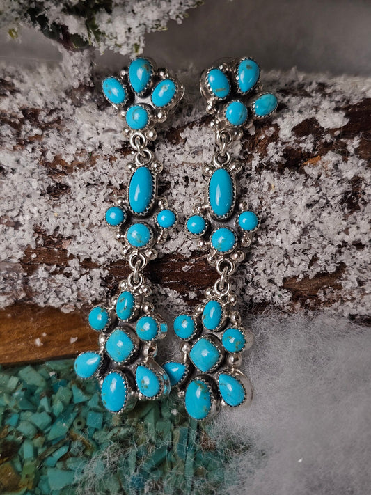 Kingman Turquoise Earrings