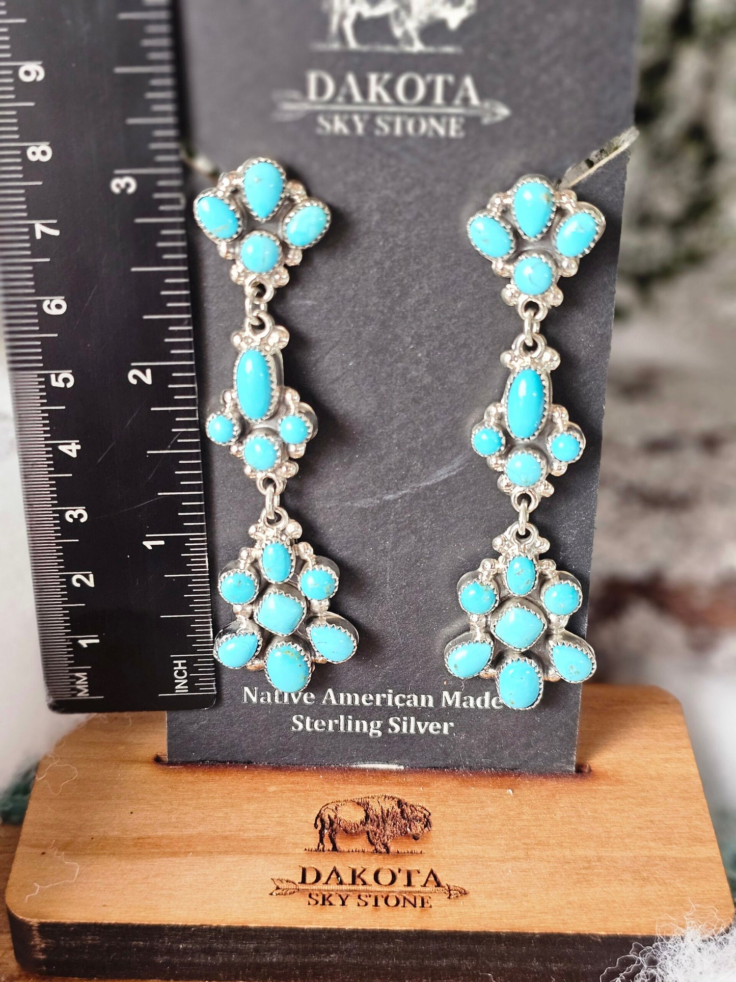 Kingman Turquoise Earrings