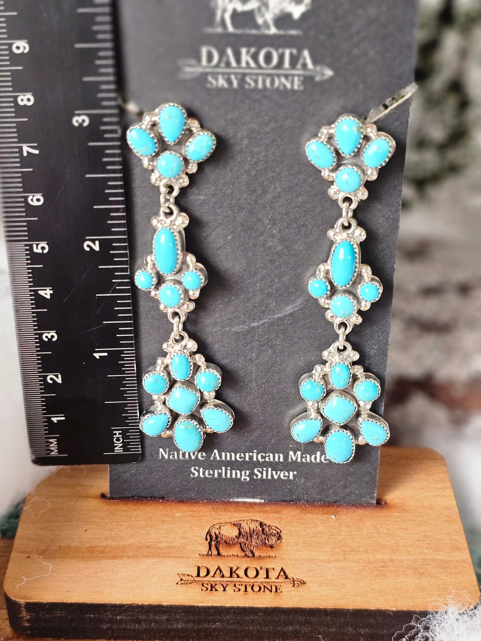 Kingman Turquoise Earrings