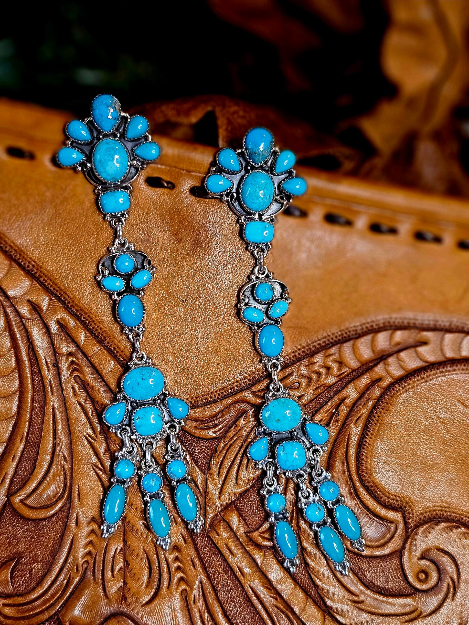 Kingman Turquoise Earrings