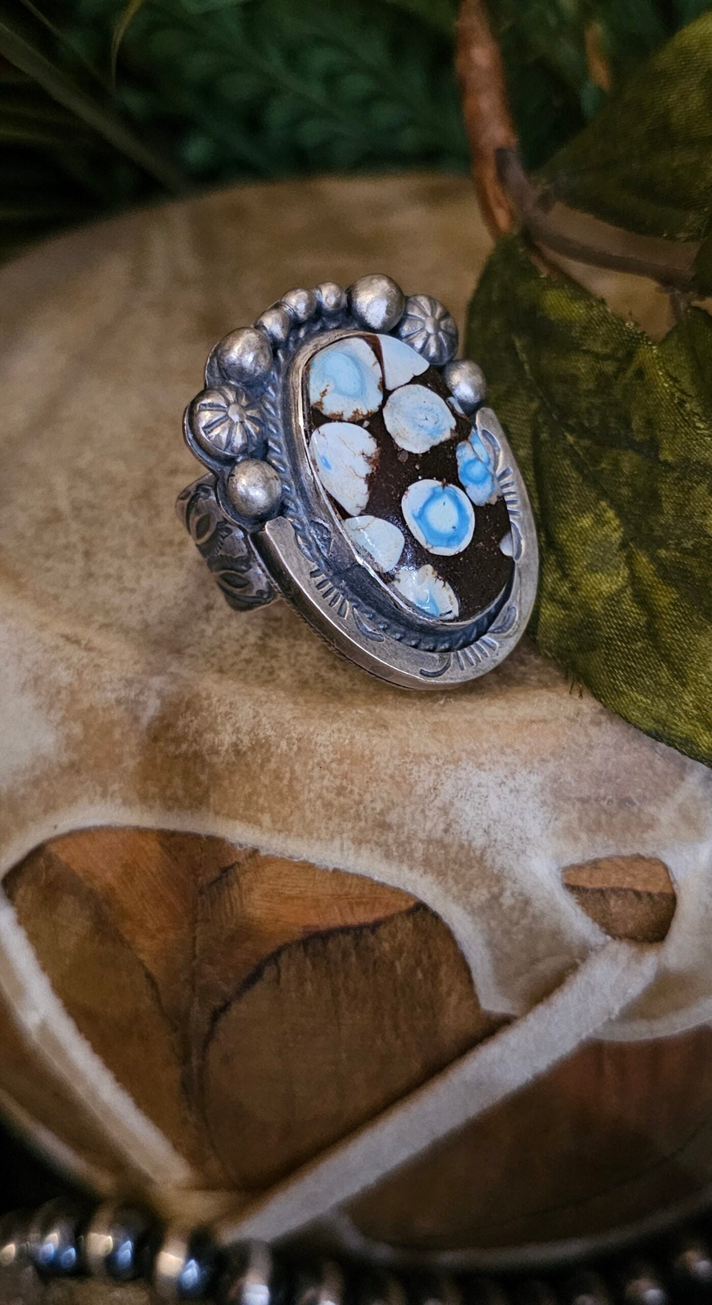 Golden Hills Turquoise Ring