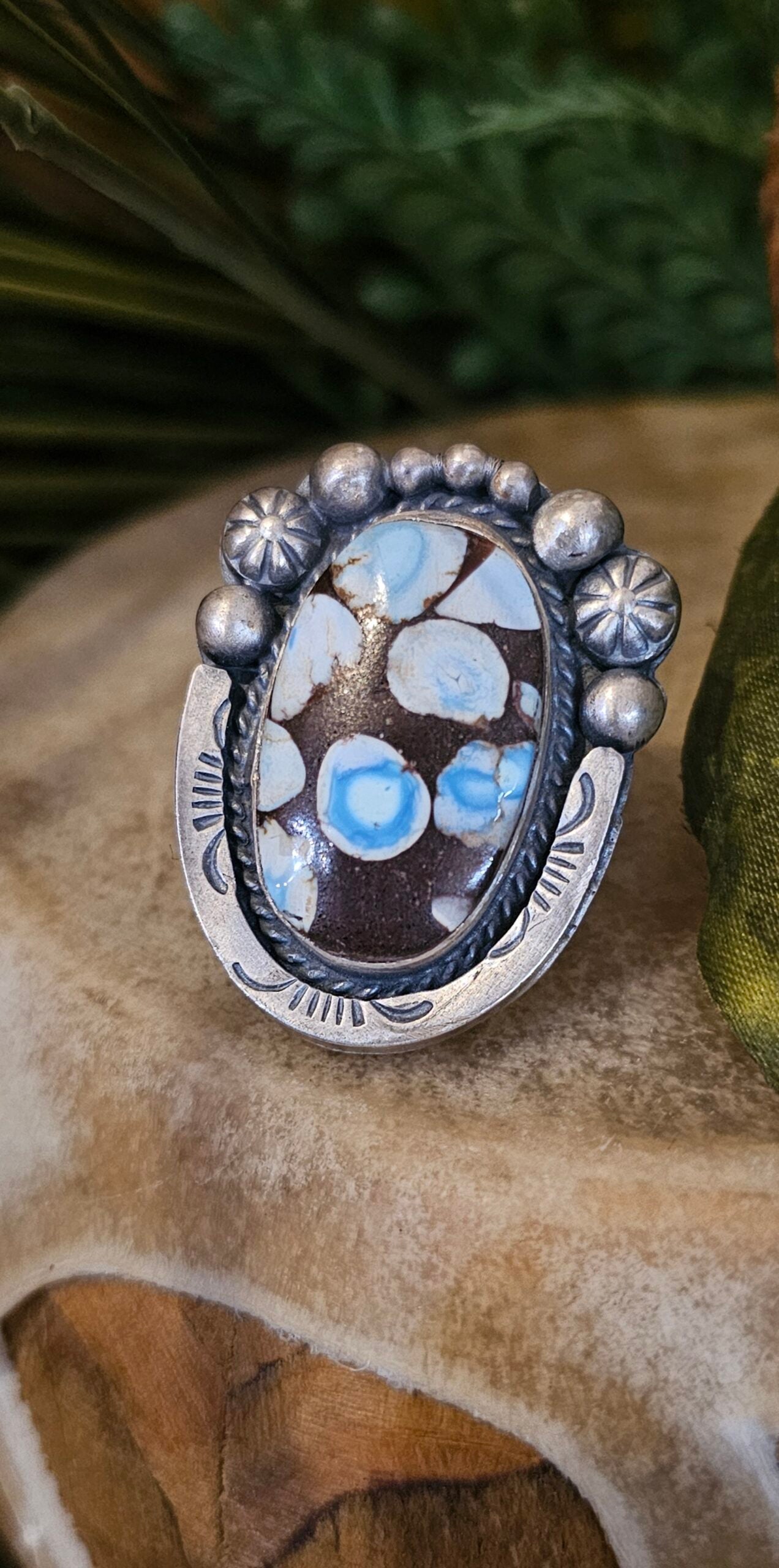Golden Hills Turquoise Ring