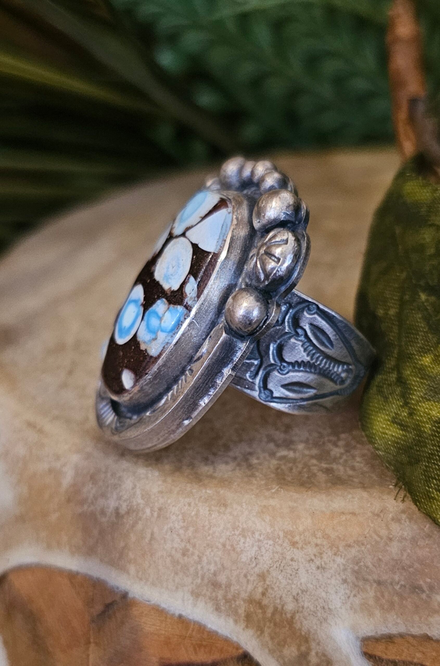 Golden Hills Turquoise Ring