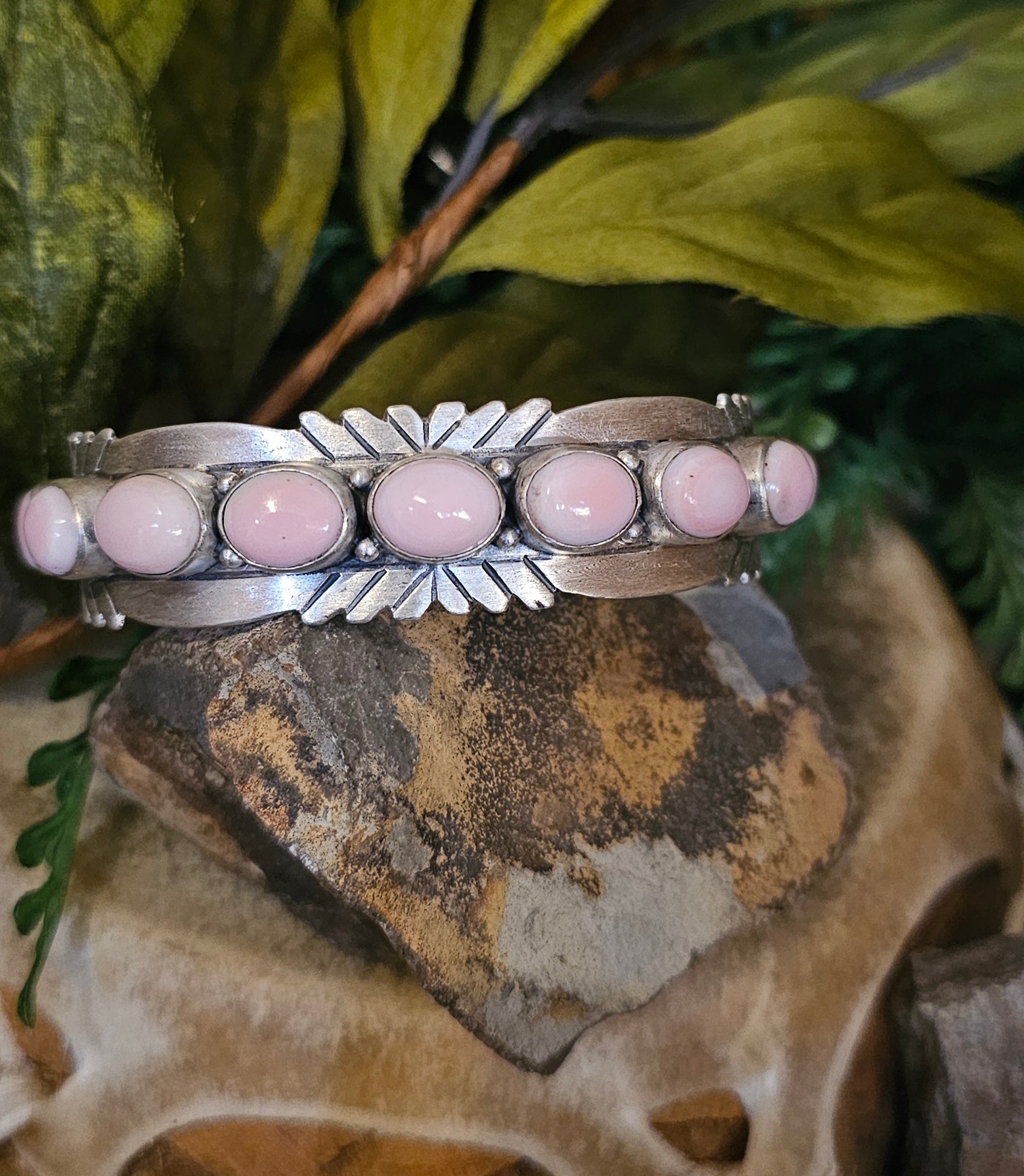 Pink Conch Bracelet