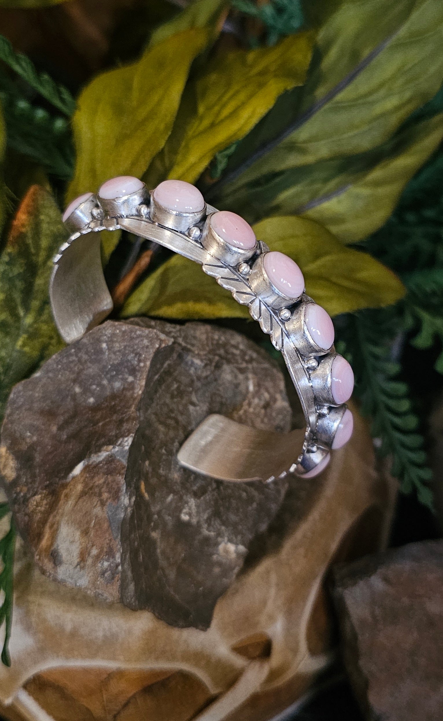 Pink Conch Bracelet