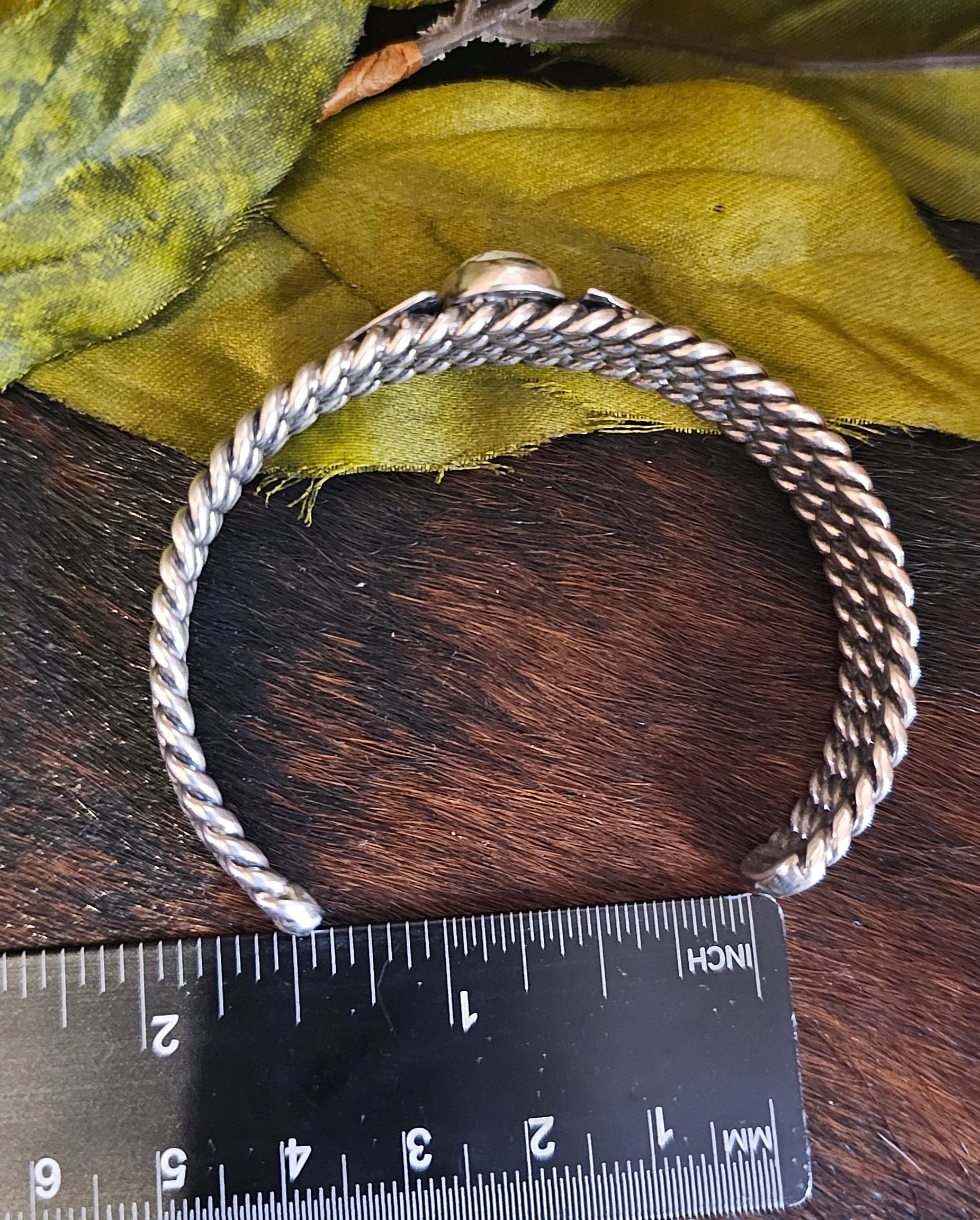 Golden Hills Turquoise Bracelet