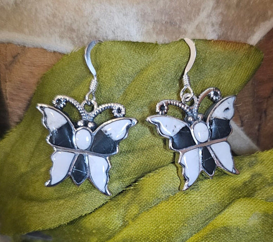 White Buffalo Earrings