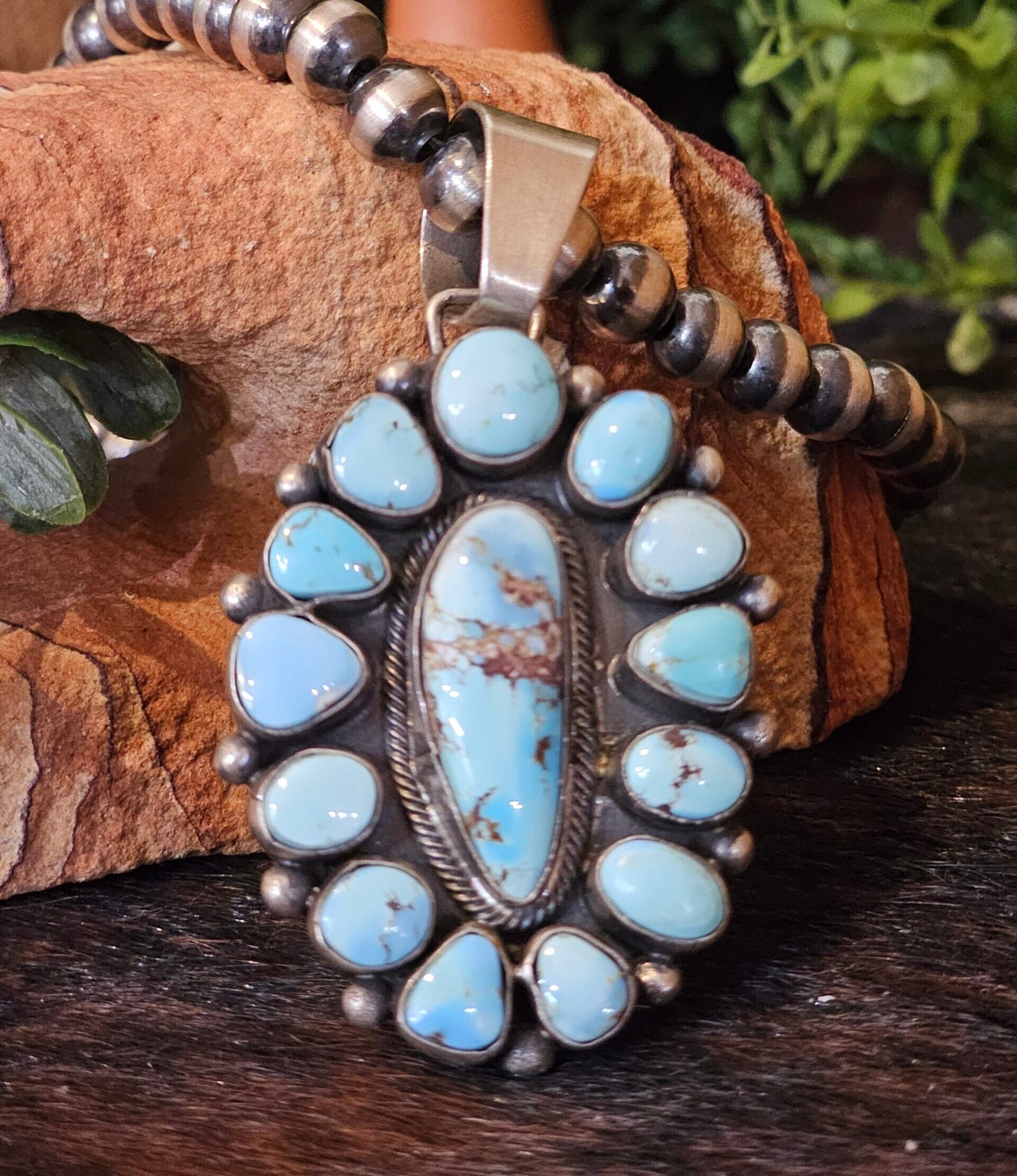 Golden Hills Turquoise Necklace