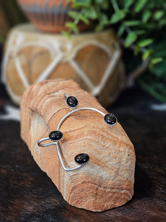 Onyx Ear Cuff