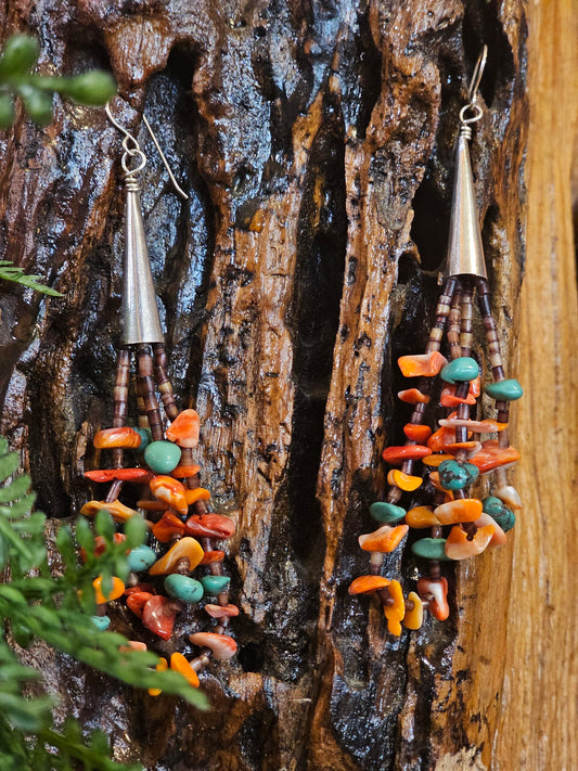 Spiny Oyster Earrings