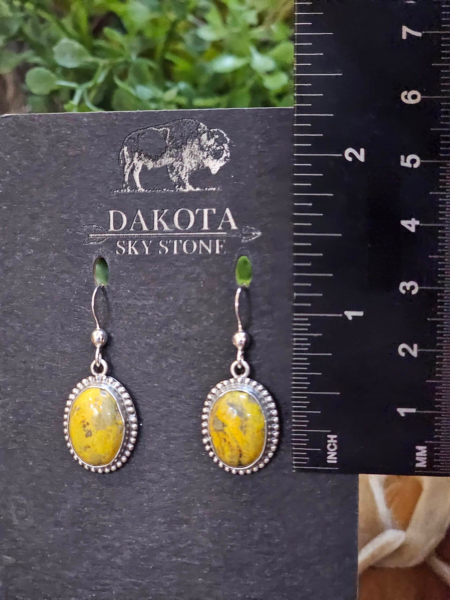 Bumble Bee Jasper Earrings