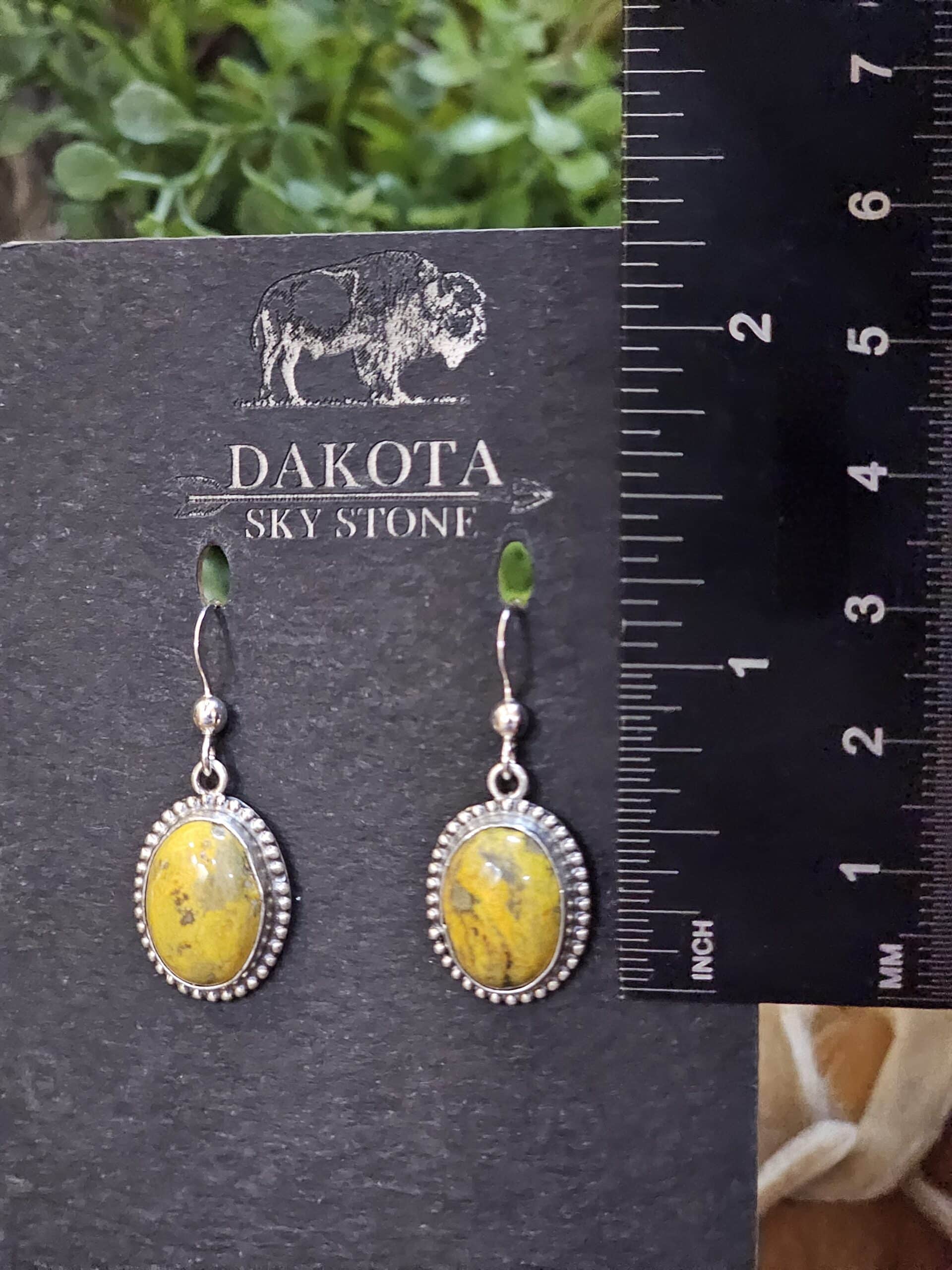 Bumble Bee Jasper Earrings