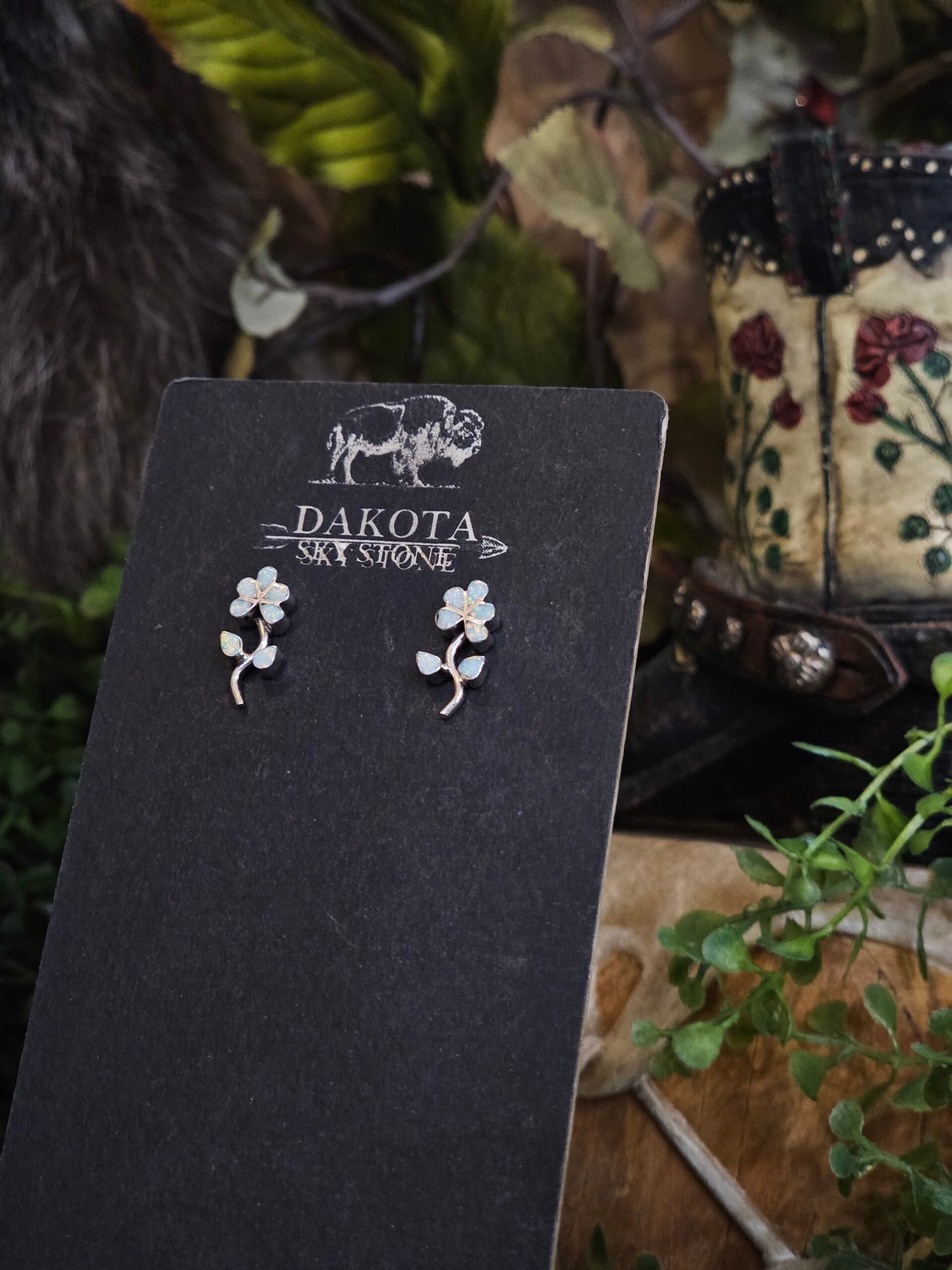 Opal Earrings